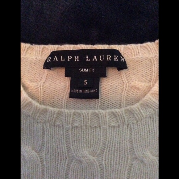 Ralph Lauren Cashmere Cableknit Sweater - Picture 8 of 8